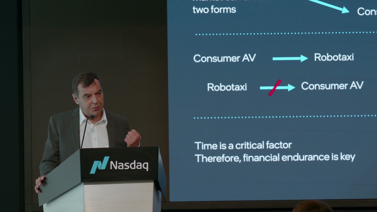 Announcing Autonomous Vehicle Testing in New York – Press Conference with Prof. Amnon Shashua