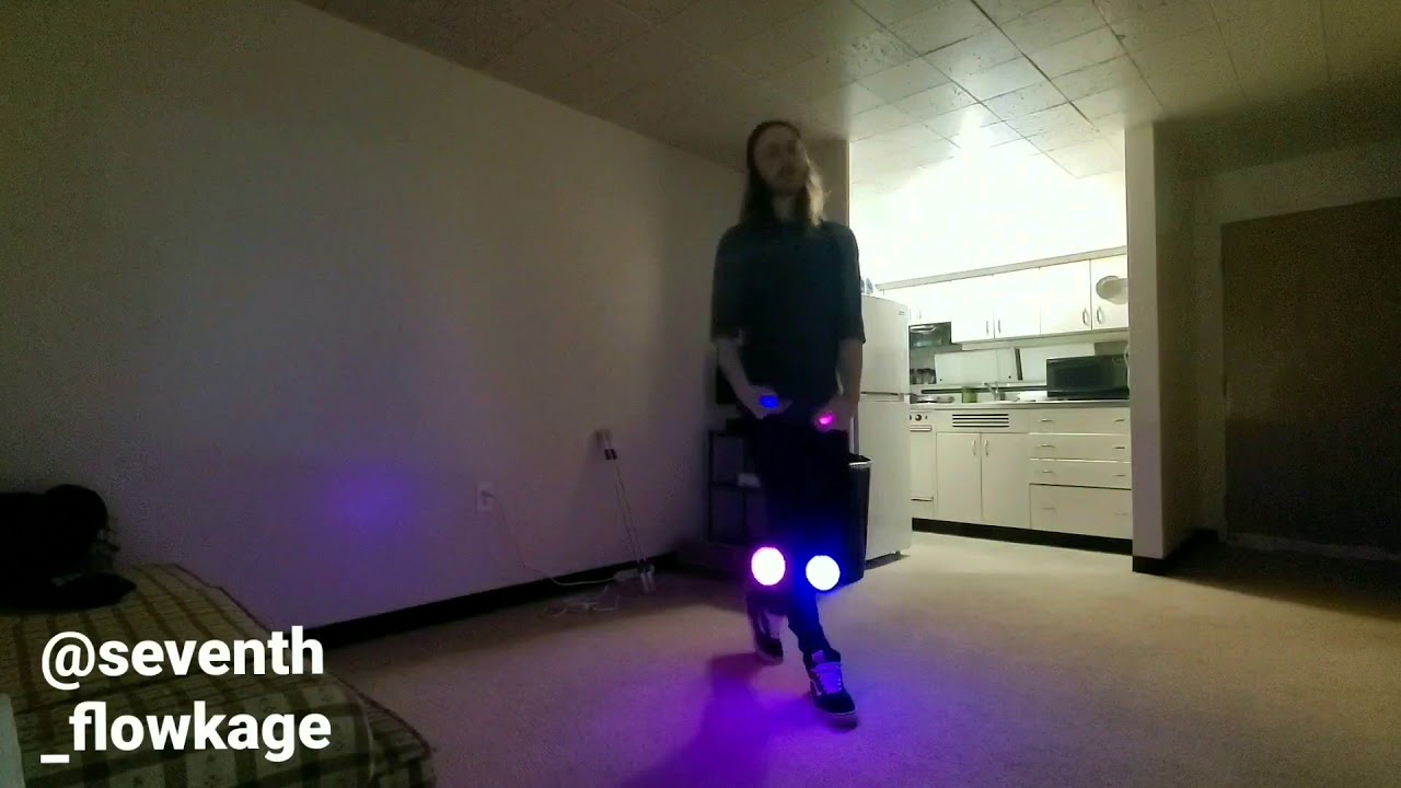 Pete Stewart Poi Tutorial: Alternating Elbow Traps