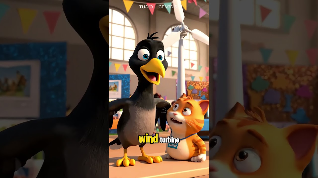 School Science Fair Save – Cute Short 3D Film  