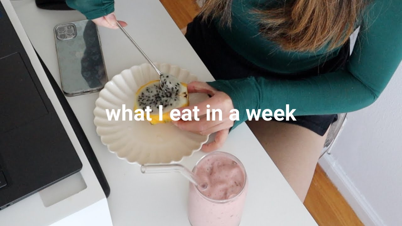 what i eat in a week 🌯 *asian food + realistic + easy recipes*