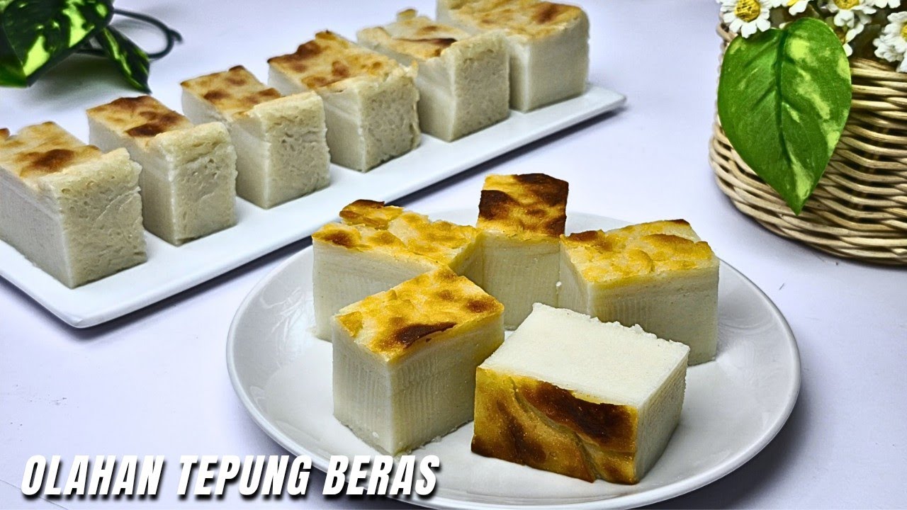 SAJIAN HARI RAYA, SEMUA TAMU KETAGIHAN PADAHAL GAMPANG DI BUAT‼️KUE BINGKA BERAS TERENAK, LEMBUT 