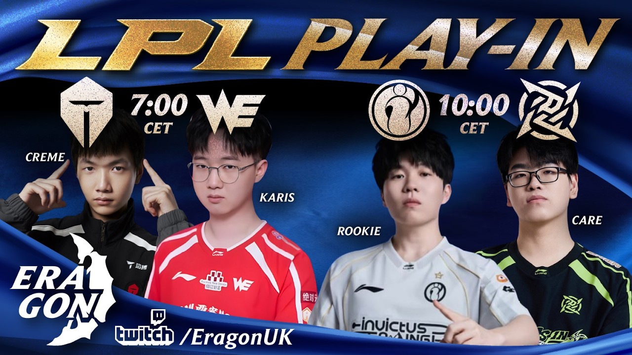 🔴 LPL ENGLISH | TES vs WE | iG vs NIP | 리그 오브 레전드 프로리그