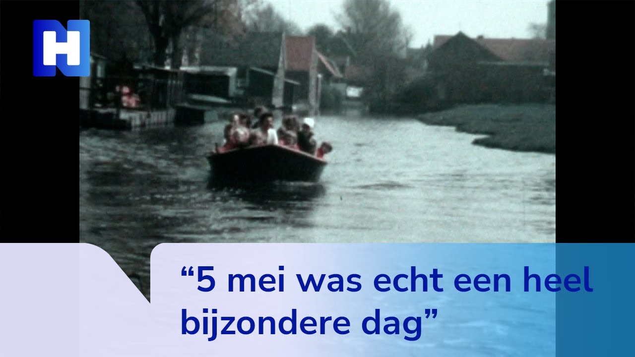 Ons Dorp: Graft-De Rijp viert in 1972 Bevrijdingsdag op het water