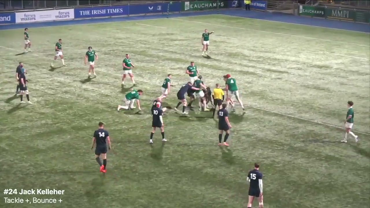 Jack Kelleher v Scotland