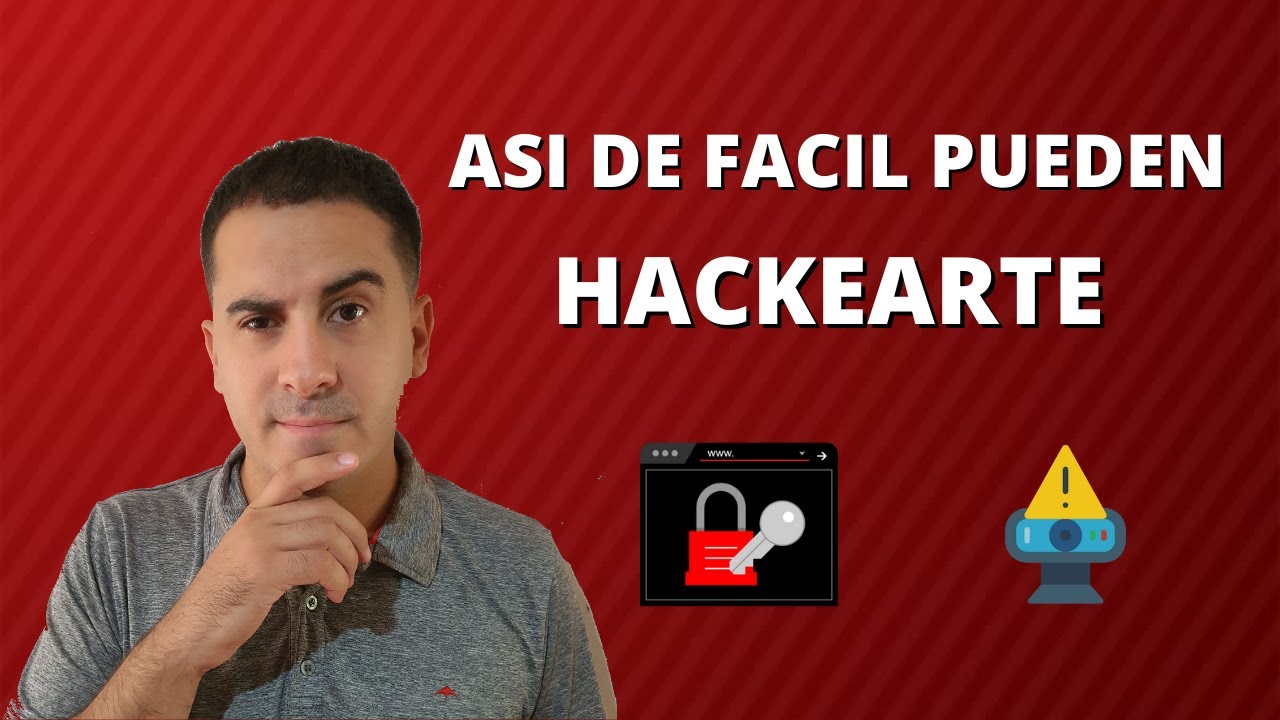 ¡¡¡CUIDADO!!! Así de Fácil pueden HACKEARTE Cualquier Cuenta personal o Red Social.