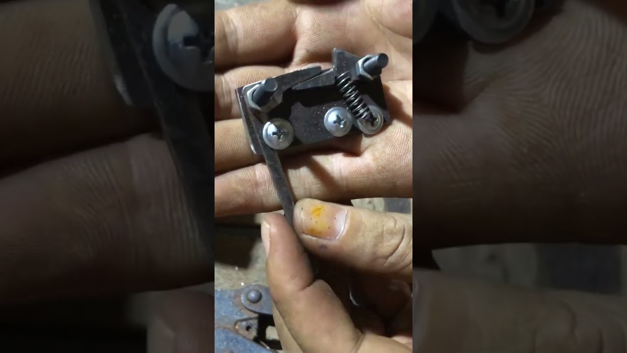 Easy & simple DIY &ldquo;air gun&rdquo; hummer type trigger#shorts #homemade