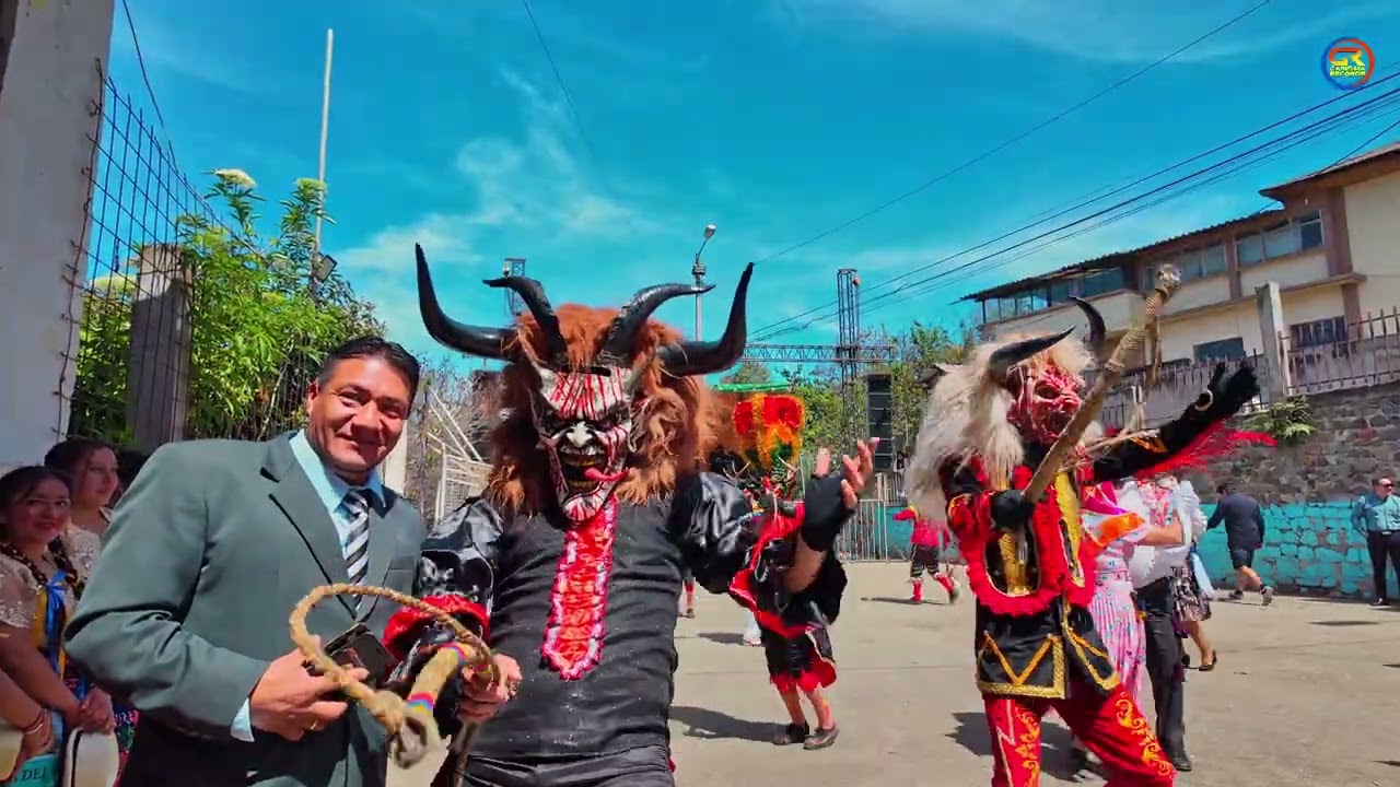 LA DIABLADA PILLAREÑA EN BUIL GUAPAN AZOGUES 2025 FIESTAS SANTÍSIMA CRUZ