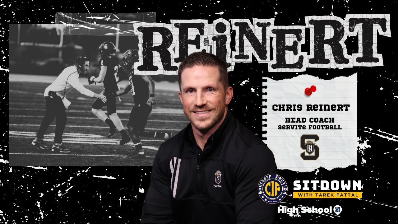 Servite Football Head Coach Chris Reinert
