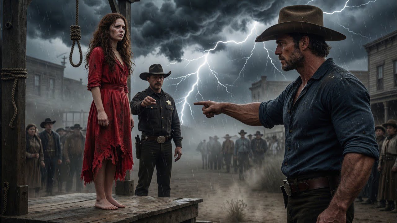 The Sheriff Ordered Her Hanged—Until the Widowed Cowboy Said, “I’ll Take Her Place Wild West Story