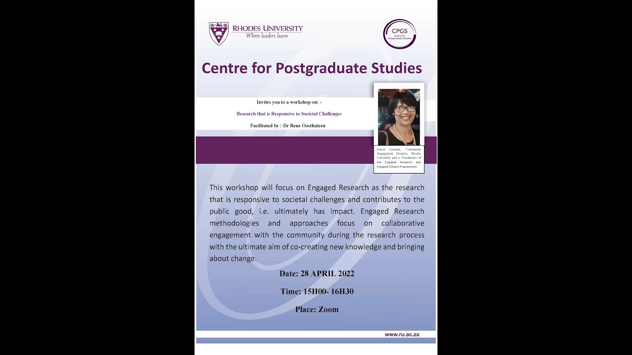 Research that is responsive to societal challenges