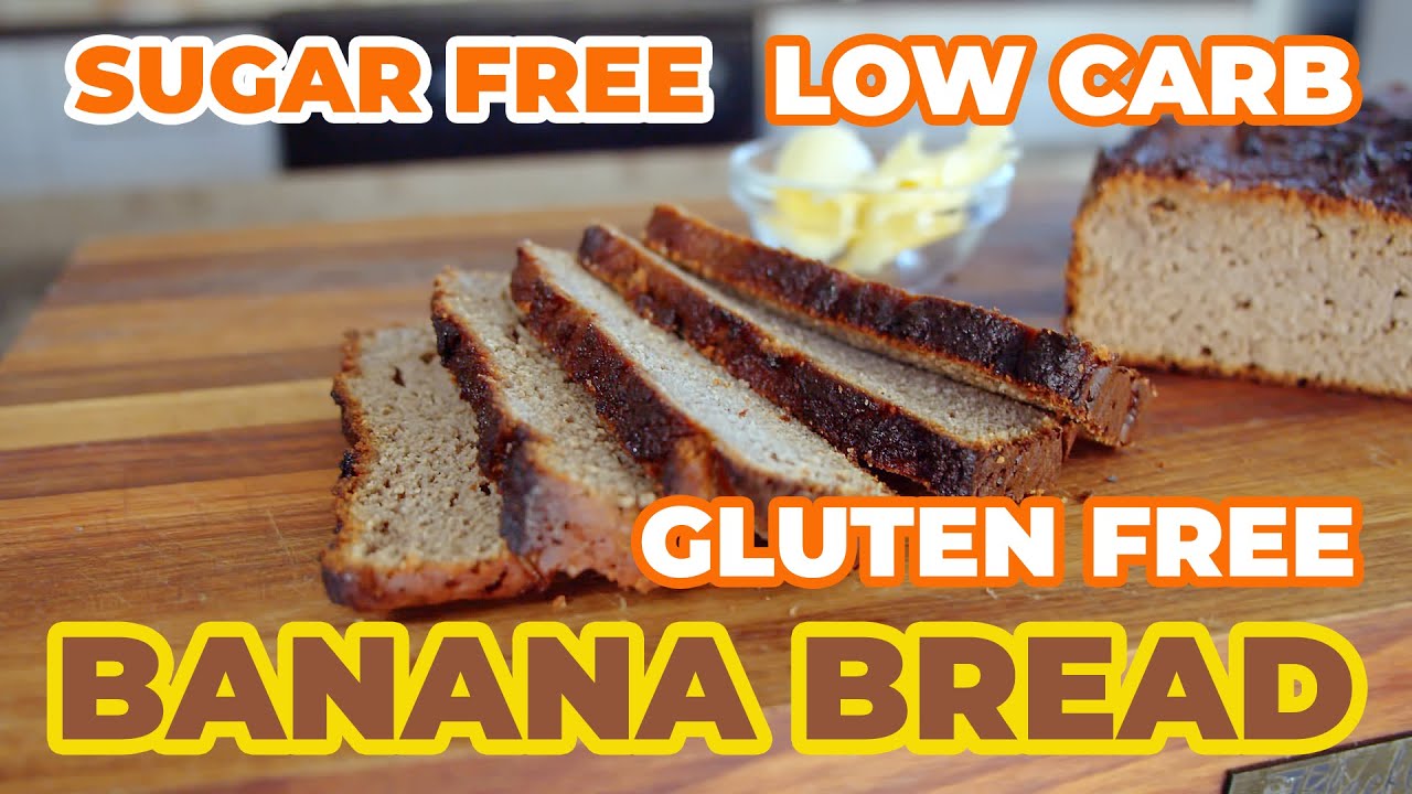 How to make Low Carb BANANA BREAD! (Sugar Free • Gluten Free)