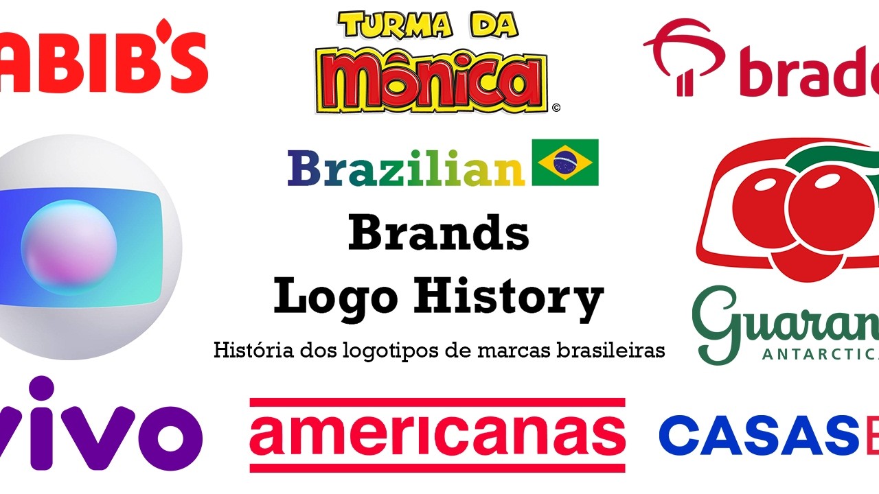 Brazilian Brands Logo History
