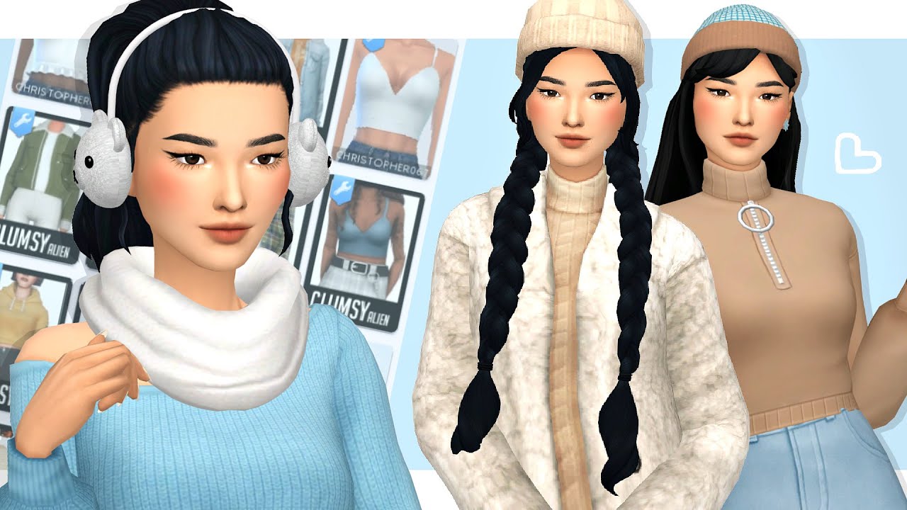 BEST WINTER CC FINDS ❄️ | Sims 4 Custom Content Showcase (Maxis Match)