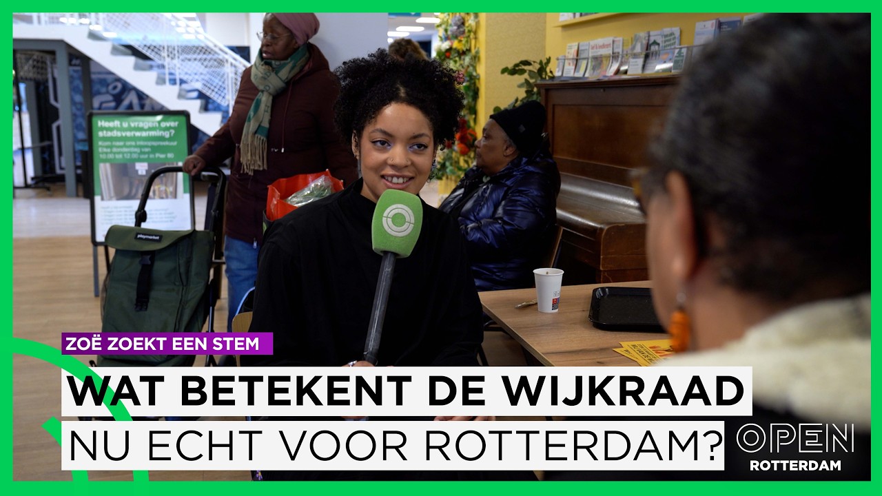 Zoë zoekt uit wat wijkraadsleden nu echt betekenen voor Rotterdam | ZOË ZOEKT EEN STEM | Afl. 3