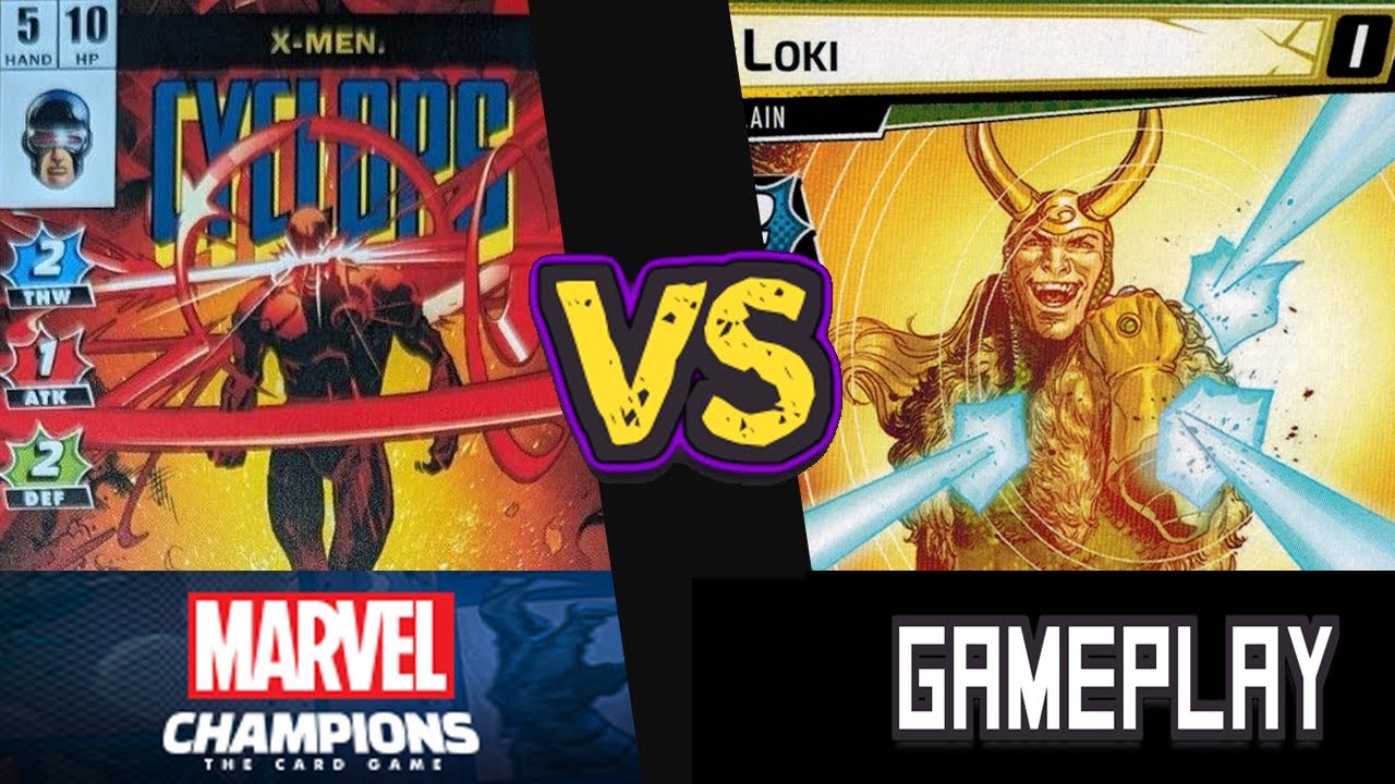 Cyclops vs. Loki (Expert) Marvel Champions Playthrough
