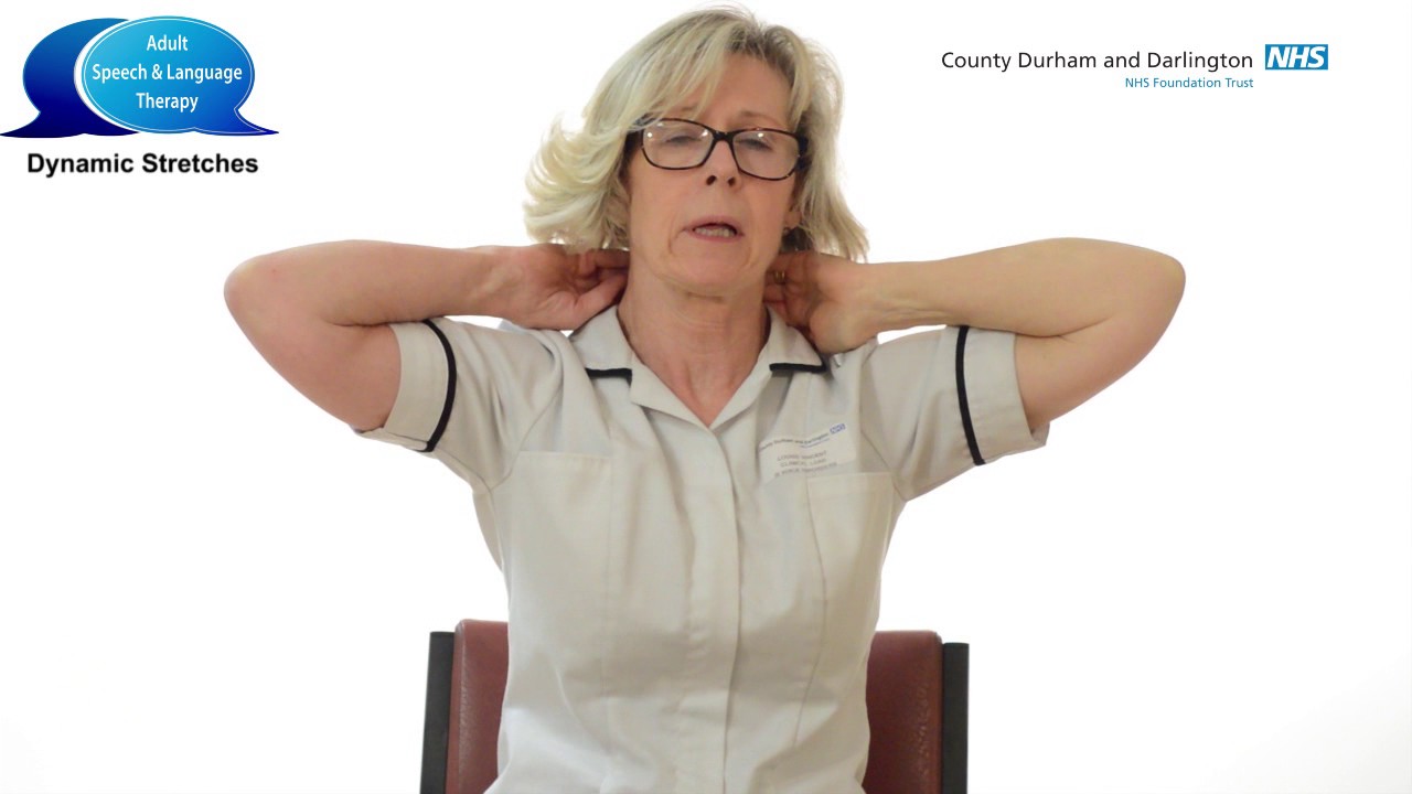 Adult Speech and Language Therapy -  Dynamic Stretches