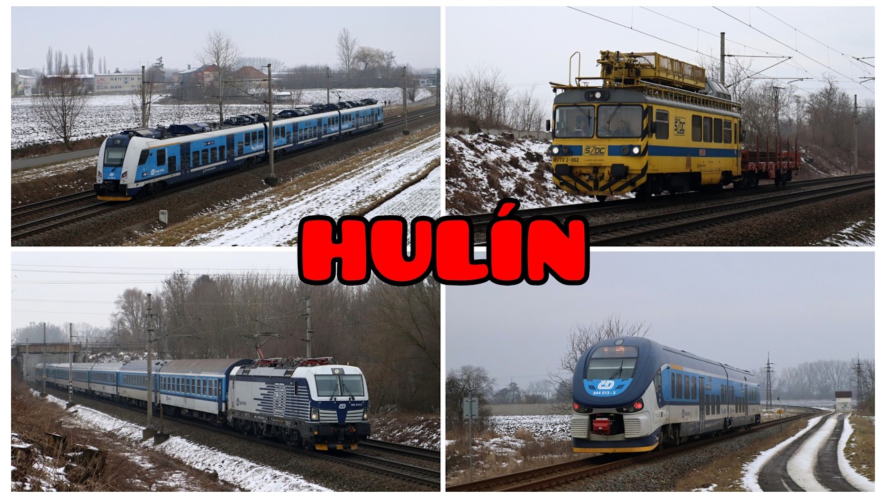 Vlaky Hulín • 19.2.2026