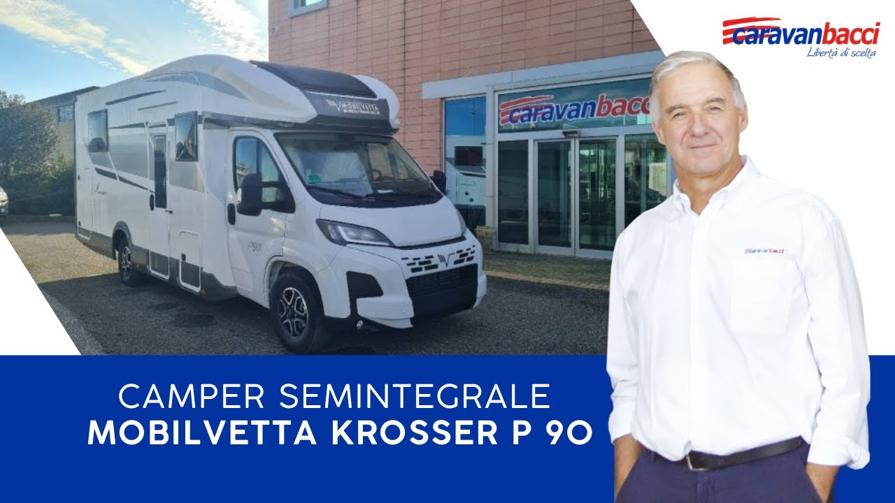 Camper semintegrale Mobilvetta Krosser P90 | Nuovo