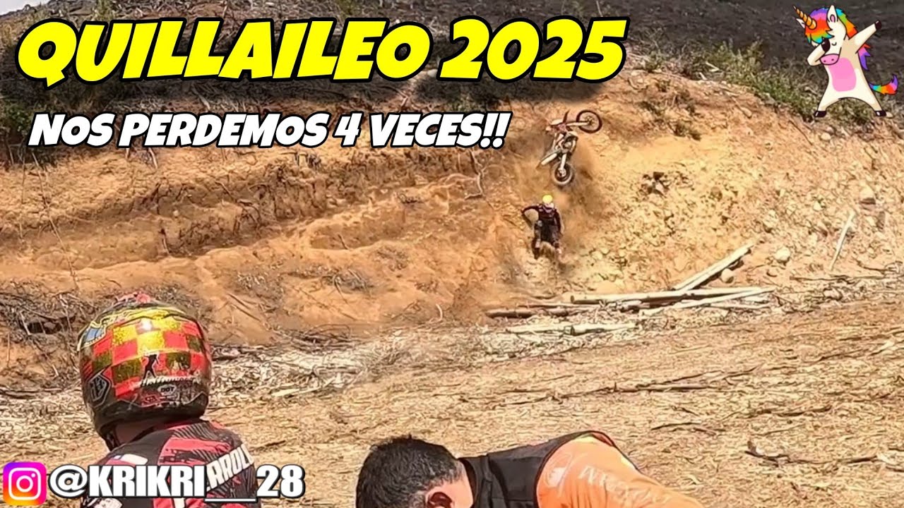 KRIKRI | NOS LA PASAMOS PERDIDOS😵&zwj;💫 | Raid Enduro Quillaileo 2025