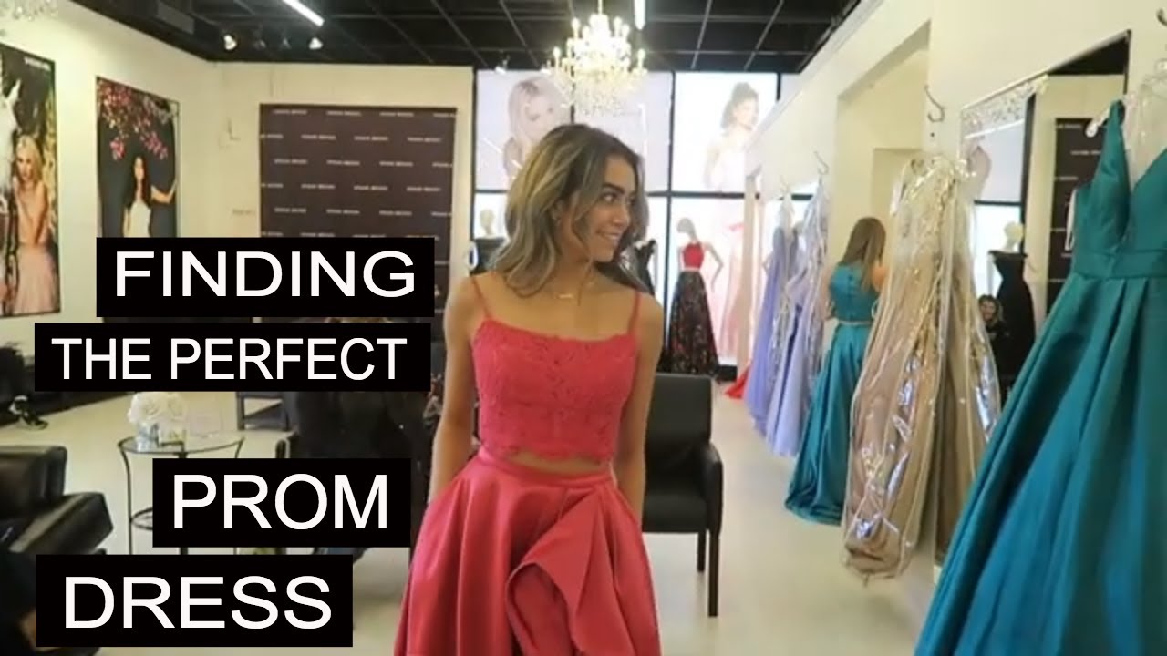 SHOPPING FOR MY PROM DRESS! Ashlund Jade #prom