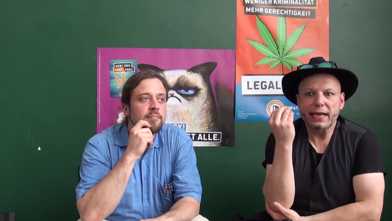 Interview with Piraten Partei at Mary Jane Berlin 2016