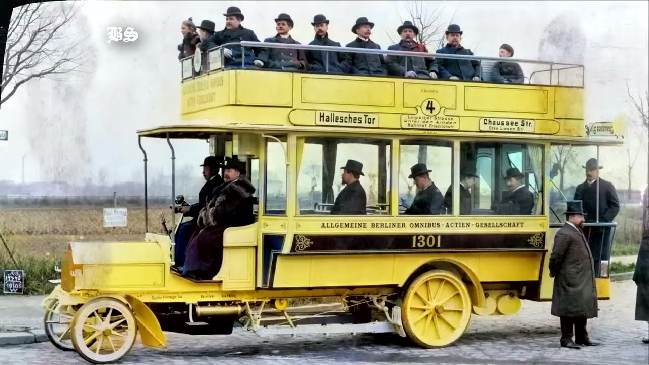 Чудесный Берлин 1890–1900-х годов в цвете/59 впечатляющих редких фотографий