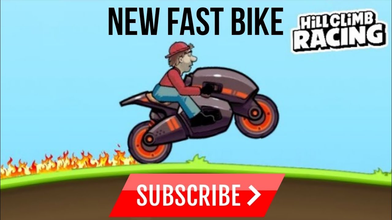 Hill Climb Racing. New fast bike