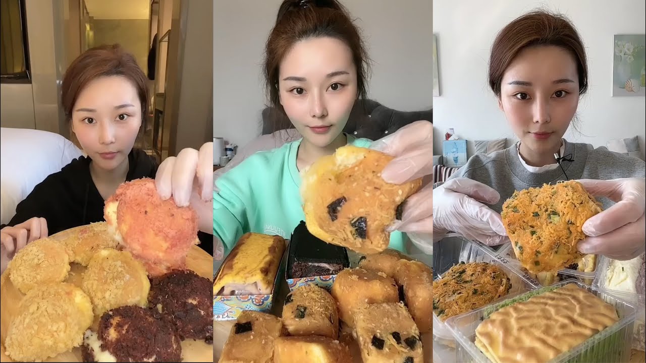 먹방; 酱多多 (creamy bread) no.18