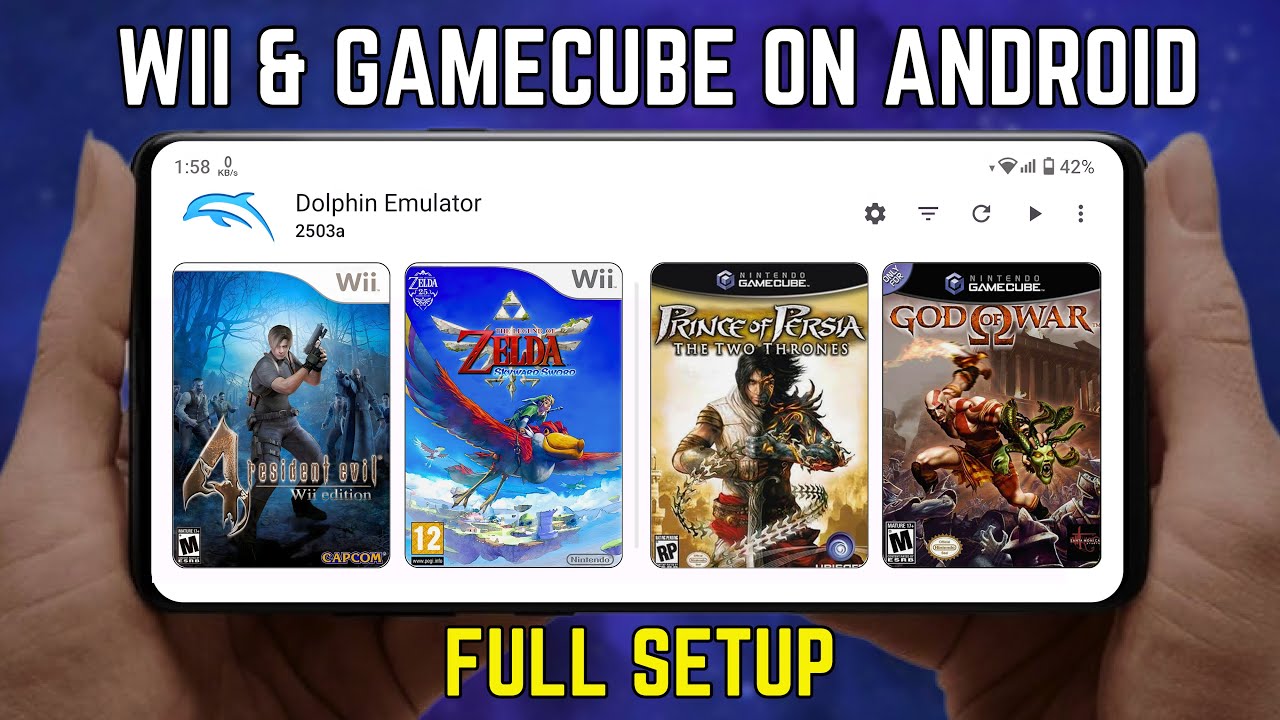 Новое обновление эмулятора Dolphin! Играйте в игры GameCube и Wii на Android (2026)