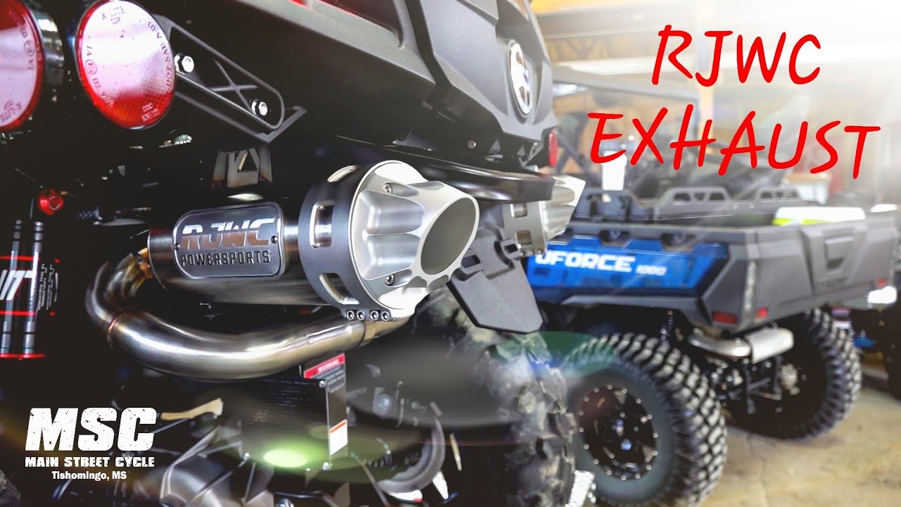 RJWC Exhaust CFMOTO CFORCE 1000 & 800 | How to Install Dual Exhaust