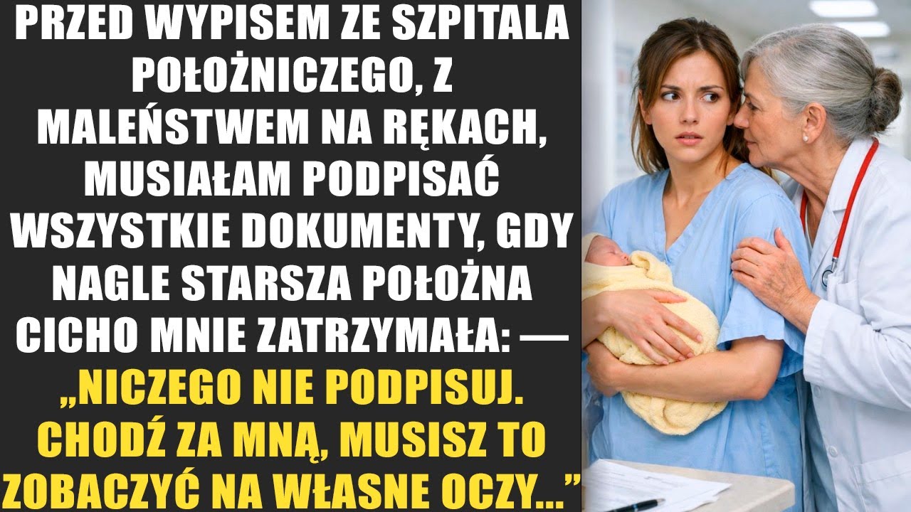 Przed wypisem ze szpitala położniczego, z maleństwem na rękach, musiałam podpisać wszystkie...