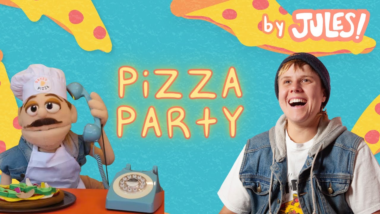 PIZZA PARTY (Official Music Video) By Jules!  #jammingwithjules