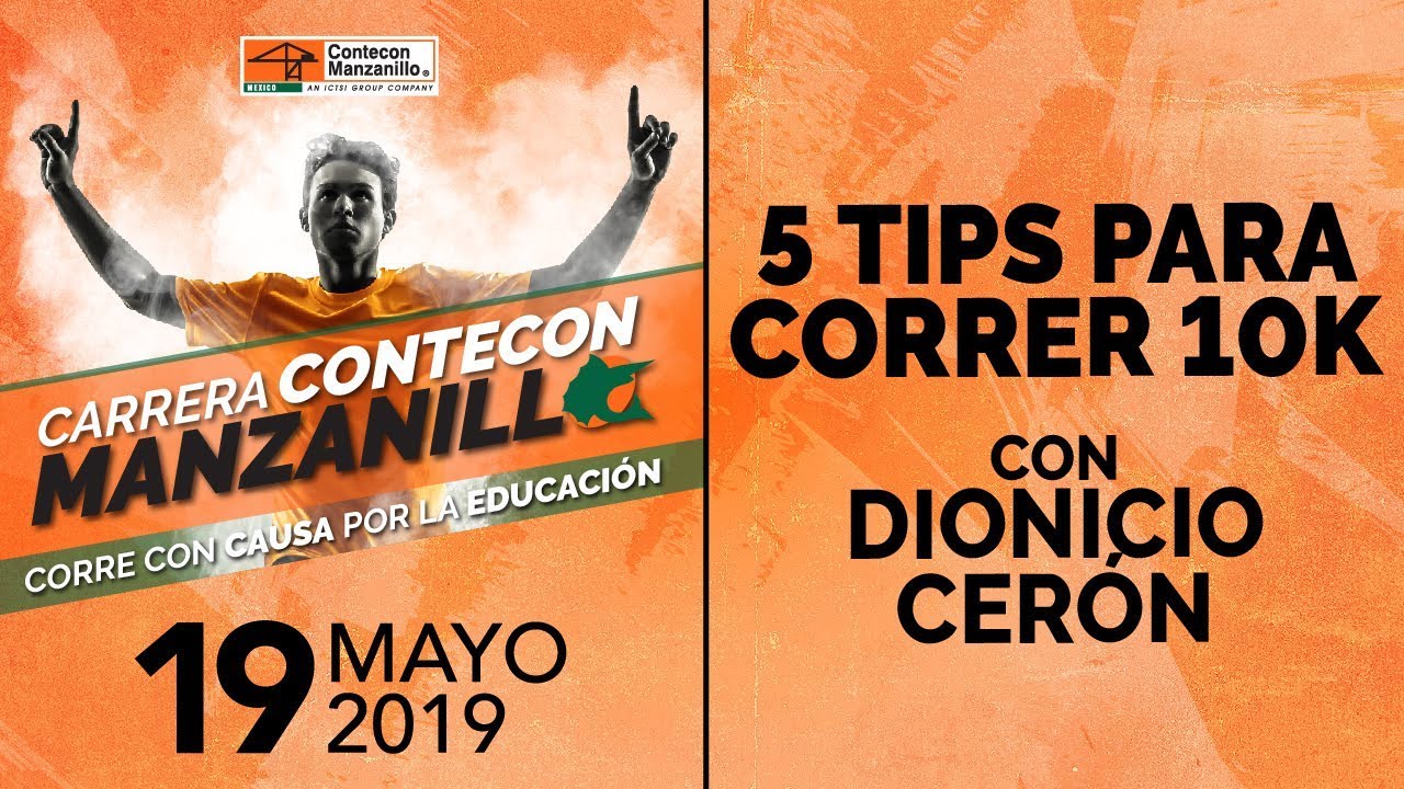 5 tips para correr 10k con Dionicio Cerón