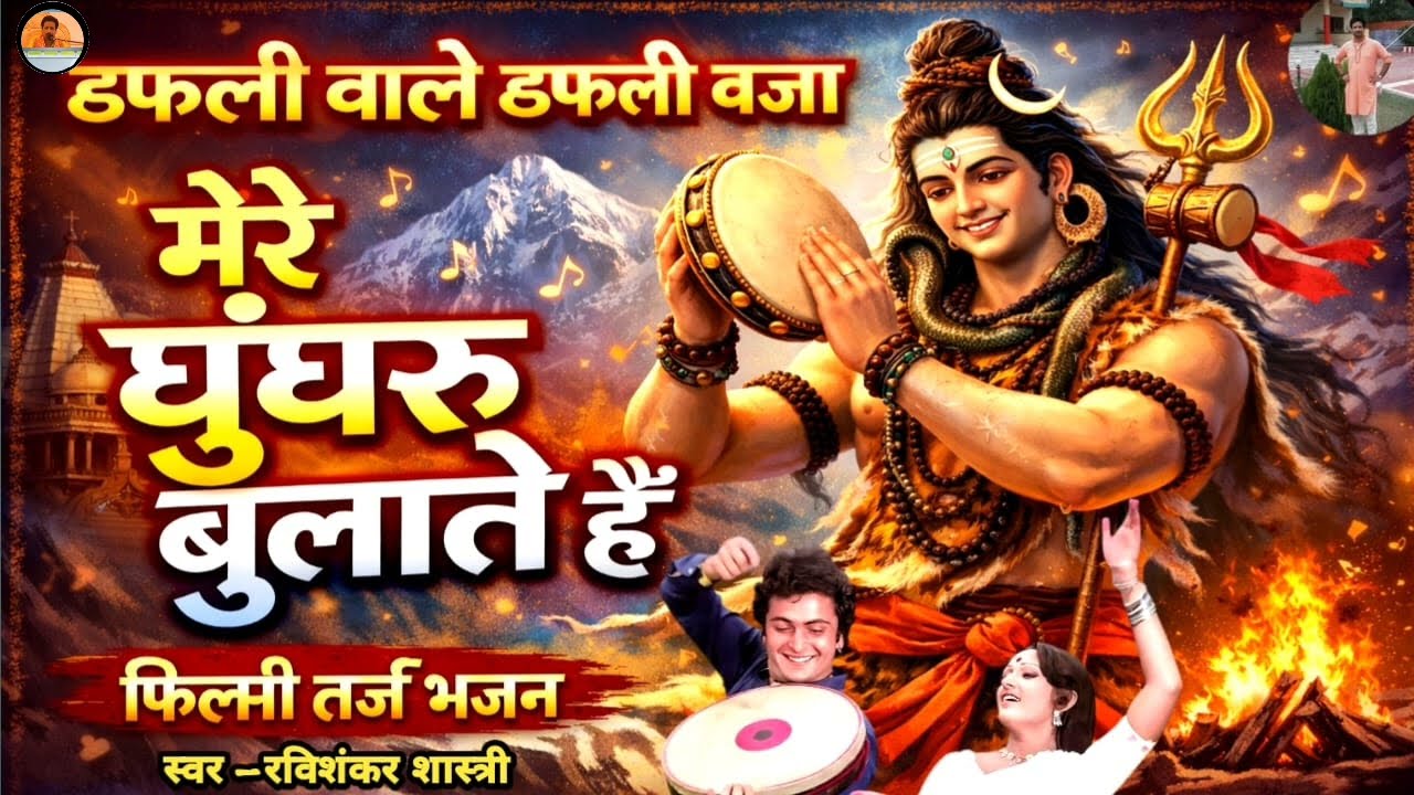 डमरू वाले डमरू बजा | Filmi Tarj Shiv Bhajan |Damaru Wale Damaru Baja | Mahakal Special Song 2026
