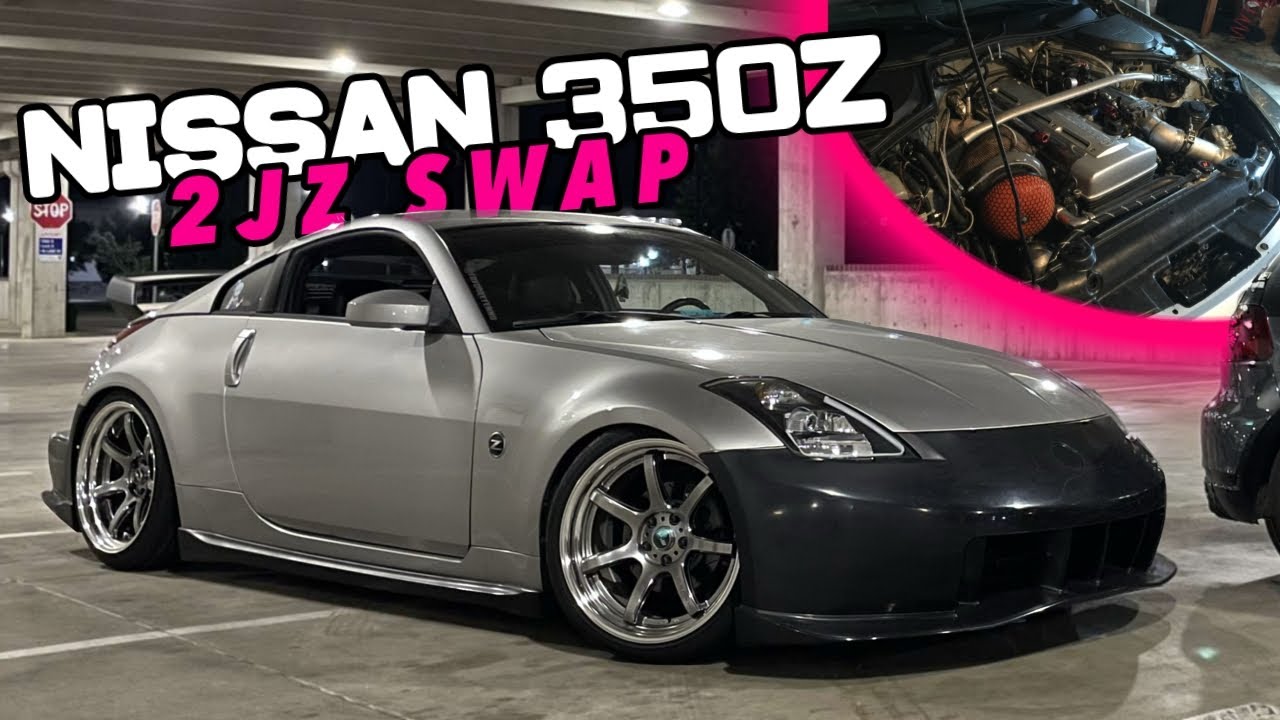 2JZ Swapping my 350Z: Part 1: Introducing the car, preparing the new motor