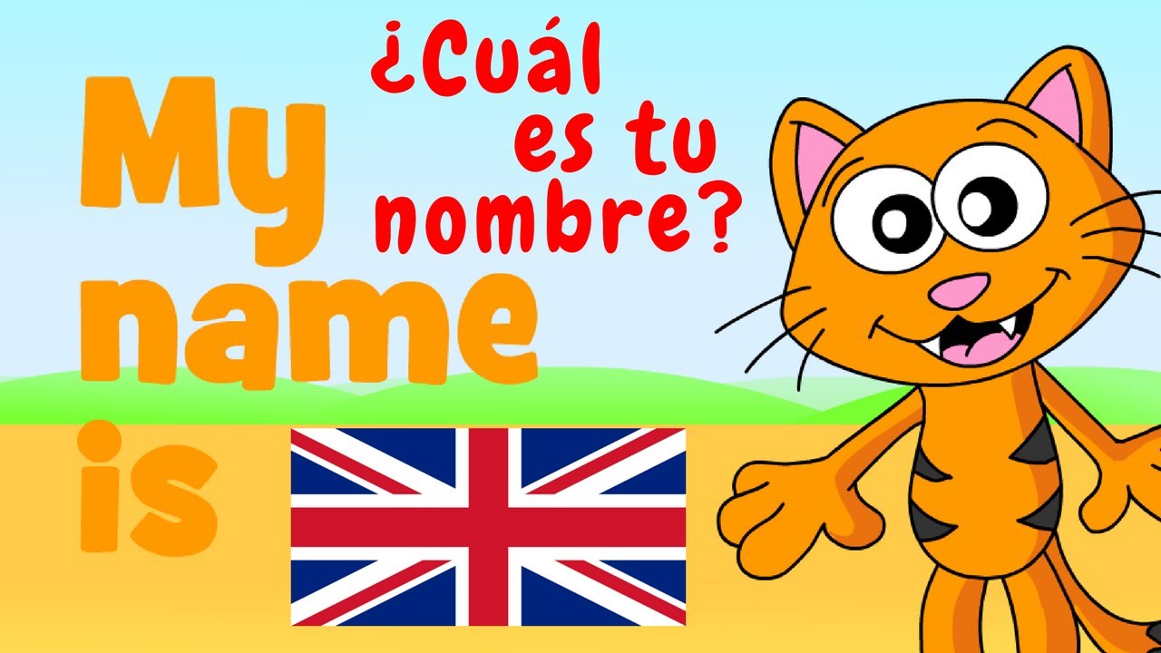 Ingles para niños   ¿Cuál es tu nombre?