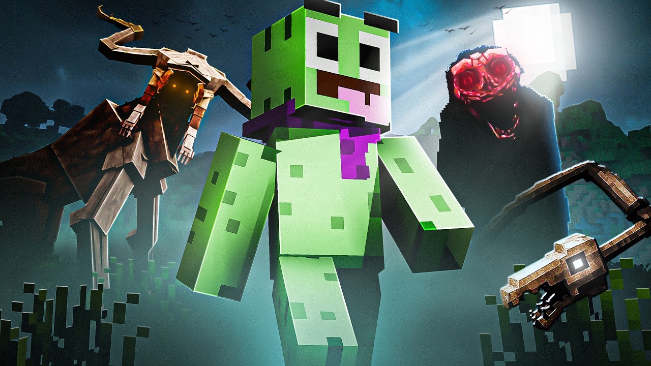 Surviving Every TERRIFYING Minecraft Mod At The Same Time