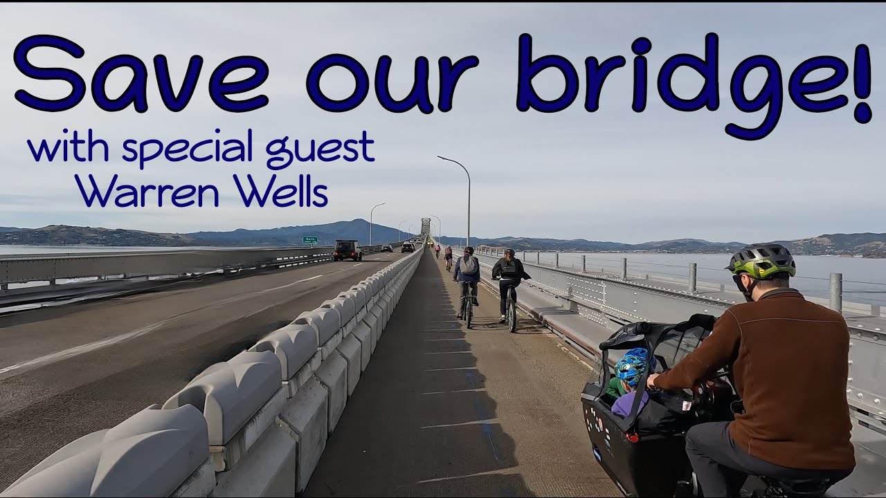 Biking the Richmond-San Rafael Bridge (Richmond BART to Starkweather Shorline Park) w/ Warren Wells