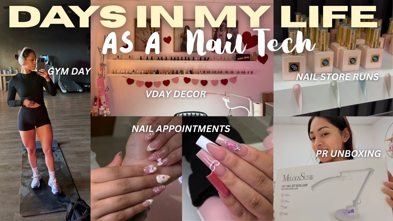 What it's like being a NailTech💅🏼🌟🪩