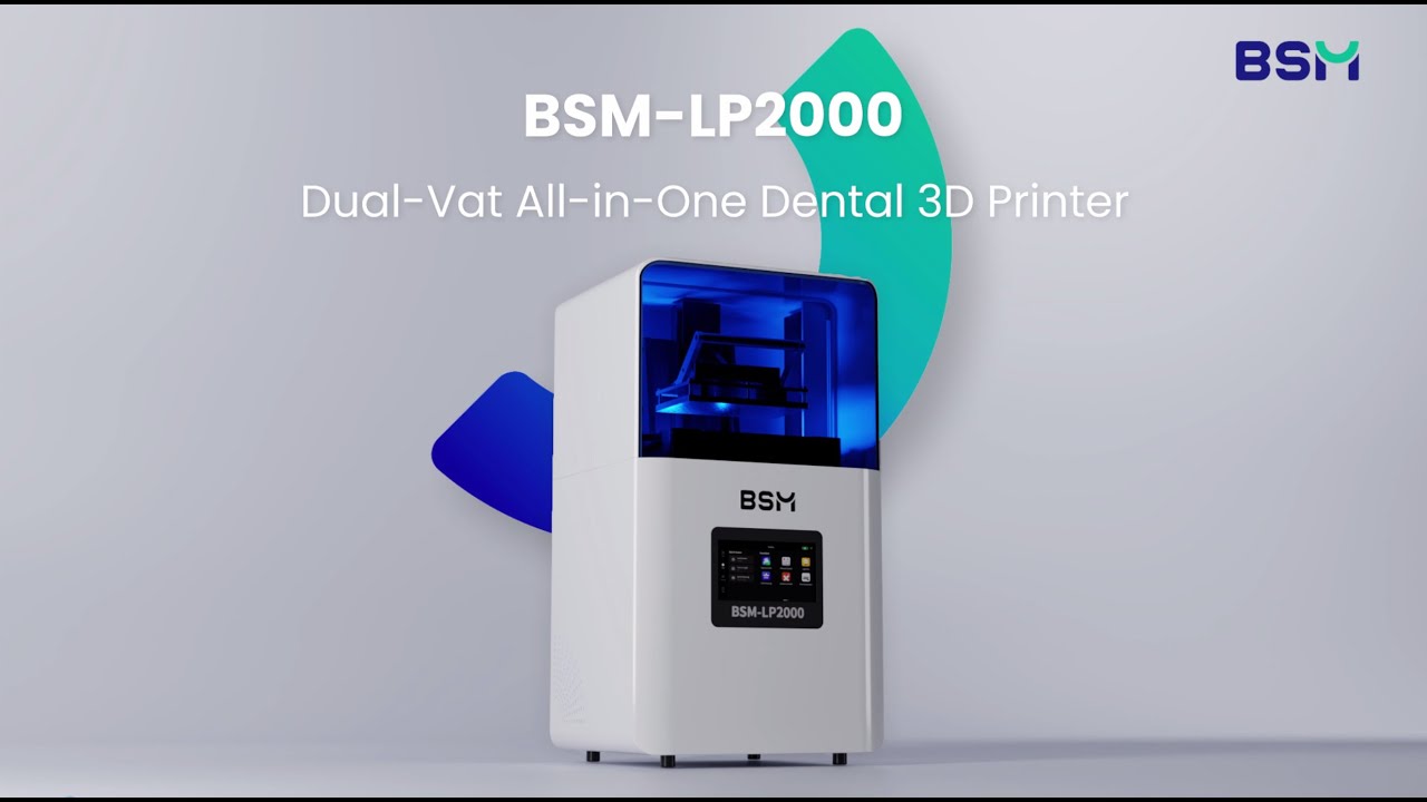 [3D Printing] LP2000 Dental 3D Printer Introduction Video