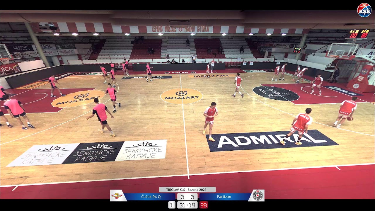TRIGLAV KLS Čačak 94 Quantox - Partizan
