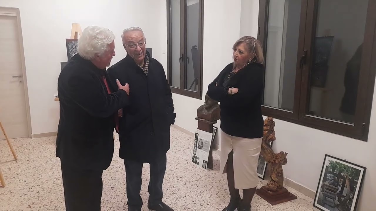Mostra di sculture di Giovanni Varisco, con la critica D'arte del Maestro Vincenzo Gennaro 