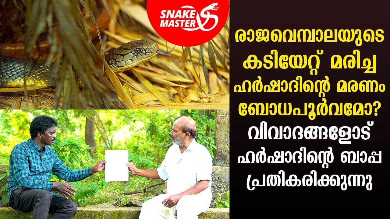 രാജവെമ്പാലയുടെ കടിയേറ്റ് മരിച്ച ഹർഷാദിന്റെ മരണം ബോധപൂർവമോ? | Snakemaster EP 686