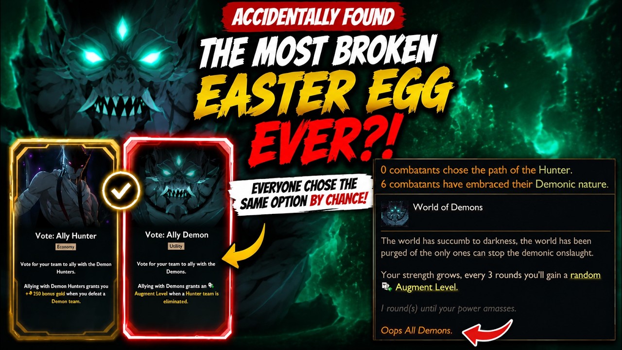 ACCIDENTALLY Discovering The Most Broken Easter Egg EVER in New Arena