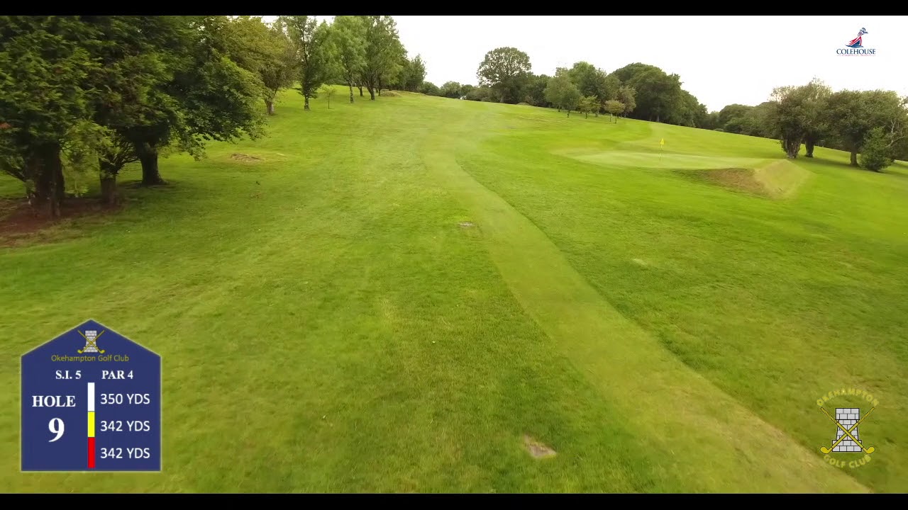 18 hole course flyover