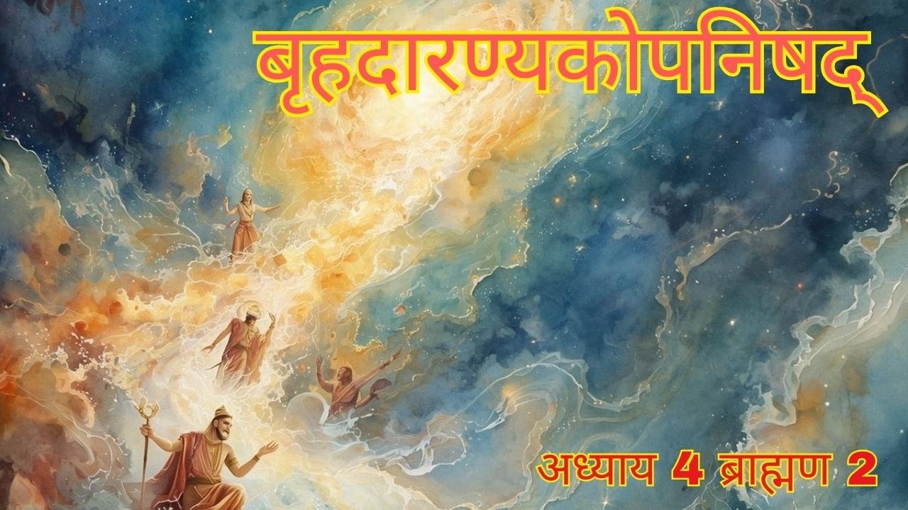 बृहदारण्यकोपनिषद्  अध्याय 4 ब्राह्मण 2