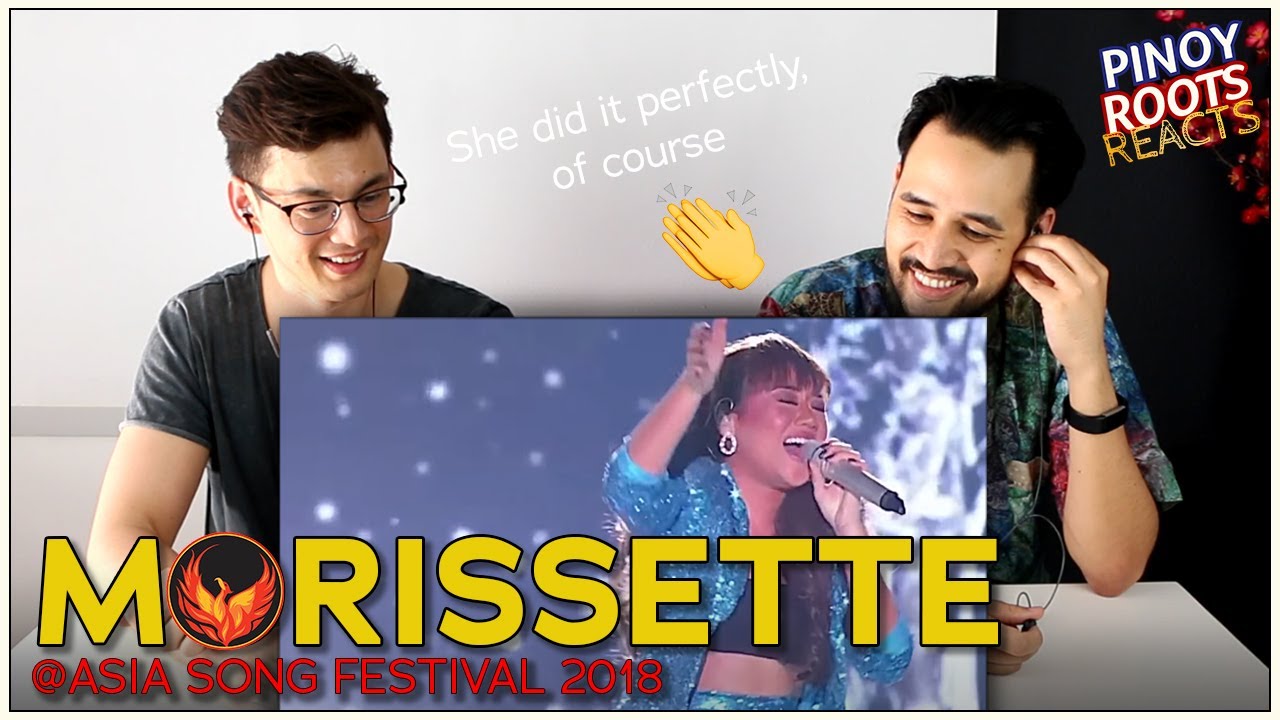 Morissette - Asia song festival 2018 | Reaction  (Throwback & Korean song)