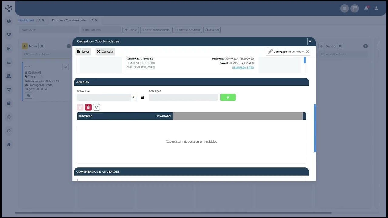 Fala CRM - Gerenciador de Tarefas 