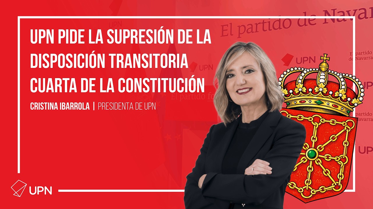 RUEDA DE PRENSA - Cristina Ibarrola - Derogación Disposición Transitoria Cuarta de la Constitución