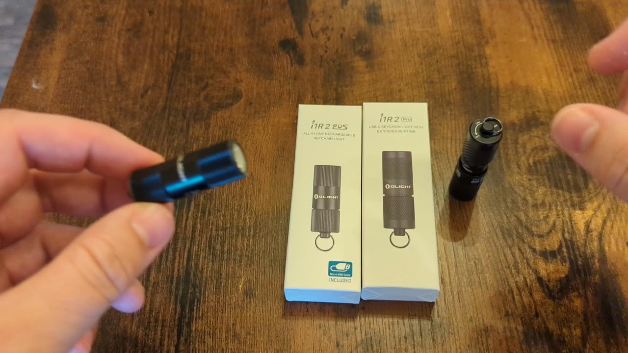 OLight i1R2 vs. i1R2 Pro (you might be surprised!)